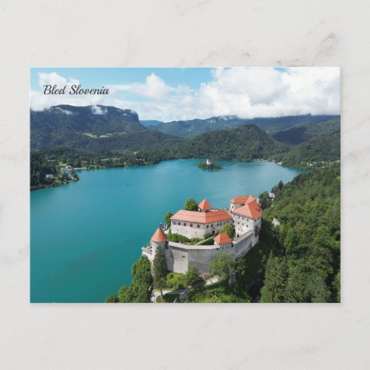 Bled Slovenië Feestdagenkaart (Voorkant)