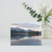 Bled Slovenië Feestdagenkaart (Staand voorkant)