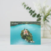 Bled Slovenië Feestdagenkaart (Staand voorkant)