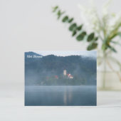 Bled Slovenië Feestdagenkaart (Staand voorkant)