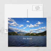 Bled, Slovenië—landschapsfoto Briefkaart (Voorkant / Achterkant)