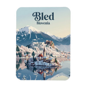 Bled, Slovenië Magneet