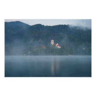 Bled Slovenië Perfect Poster