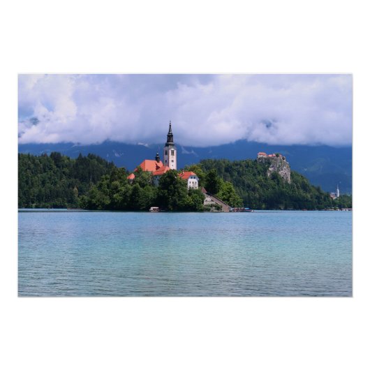 Bled Slovenië Perfect Poster (Voorkant)