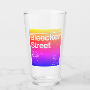 Bleecker Street, Greenwich Village, Manhattan NYC Glas