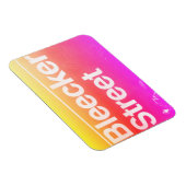 Bleecker Street, Greenwich Village, Manhattan NYC Magneet (Rechterzijde)