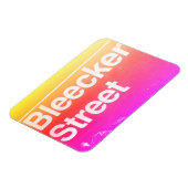 Bleecker Street, Greenwich Village, Manhattan NYC Magneet (Linkerzijde)