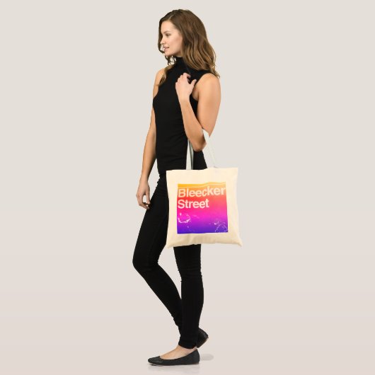 Bleecker Street, Greenwich Village, Manhattan NYC Tote Bag (Voorkant (model))