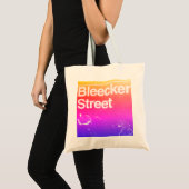 Bleecker Street, Greenwich Village, Manhattan NYC Tote Bag (Voorkant (product))
