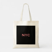 Bleecker Street, Greenwich Village, Manhattan NYC Tote Bag (Achterkant)
