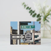 Bleecker Street Records Briefkaart (Staand voorkant)