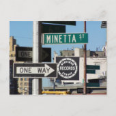 Bleecker Street Records Briefkaart (Voorkant)