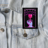 "Bleed For You" esthetische Pixel Art Button (Insitu)