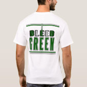 Bleed Green T-Shirt (Achterkant)
