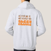 Bleed Oranje Hoodie (Achterkant)