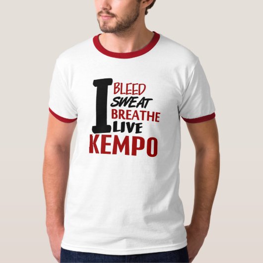 Bleed Sweat KEMPO 1.1 T-shirt (Voorkant)