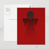 Bleeding Angel Briefkaart (Voorkant / Achterkant)