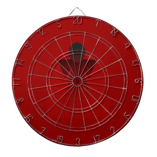 Bleeding Angel Dart Board Dartbord (Voorkant)