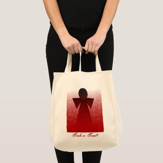 Bleeding Angel Halloween Trick or treat Bag Tote Bag (Voorkant (product))
