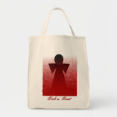 Bleeding Angel Halloween Trick or treat Bag Tote Bag (Voorkant)