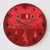 Bleeding Audio Cassette Grote Klok (Voorkant)