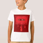 Bleeding Audio Cassette T-shirt (Voorkant)