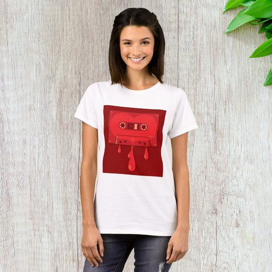Bleeding Audio Cassette T-shirt