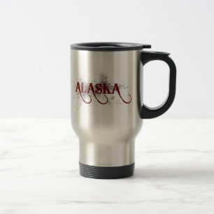 Bleeding Grunge Alaska Travel Mug Reisbeker