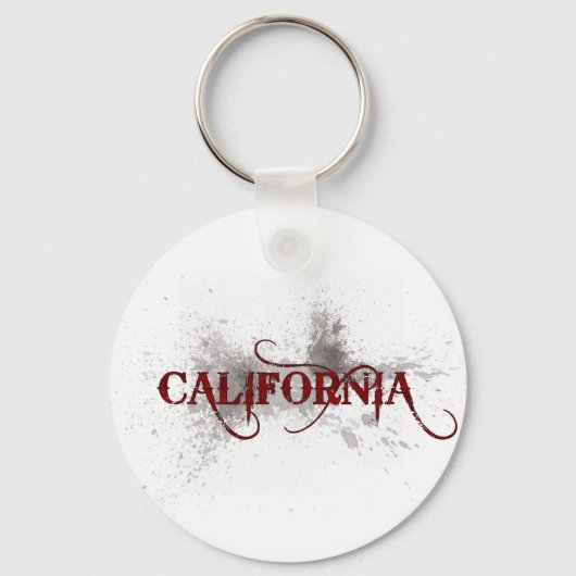 Bleeding Grunge California Sleutelhanger (Voorkant)