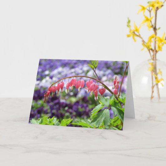 Bleeding-hart Kaart (Gele Bloem)