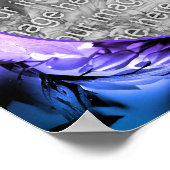 Bleeding Heart Flowers Lijst Voeg je eigen foto to Poster (Hoek)