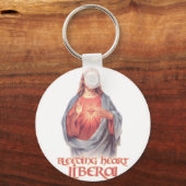 Bleeding Heart Liberal Jesus Sleutelhanger (Voorkant)