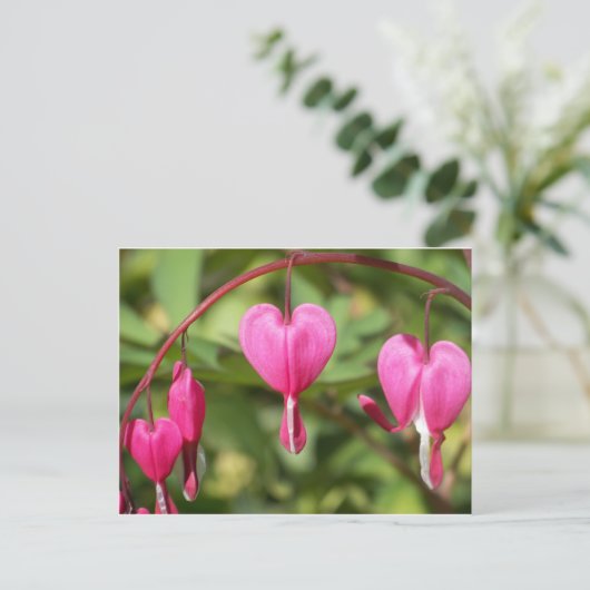 Bleeding Hearts Briefkaart (Staand voorkant)