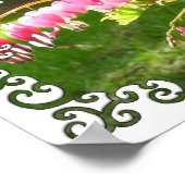 Bleeding Hearts Swirley Poster (Hoek)