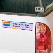 Bleeding Regenboog Bumpersticker (Op Truck)