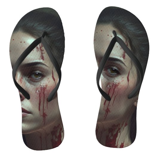 Bleeding Teenslippers (Voetbed)