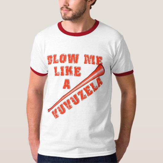 Bleef me als een vuzela Funny Tshirts (Voorkant)