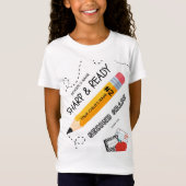 BLEEGRAPHICS: Hallo, Groep 4! T-shirt (Voorkant)
