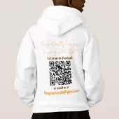 BLEEGRAPHICS Logo Kids Pullover Hoodie (Achterkant)