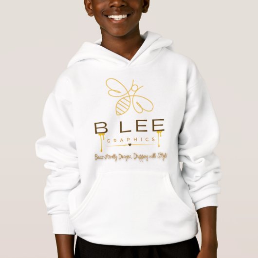 BLEEGRAPHICS Logo Kids Pullover Hoodie (Voorkant)