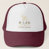 BLEEGRAPHICS Logo Trucker Hoed Pet (Voorkant)