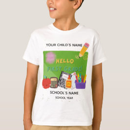 BLEEGRAPICS: Hallo, Eerste Leerjaar! T-shirt