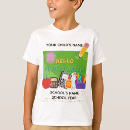 BLEEGRAPICS: Hallo, kleuterschool! T-shirt