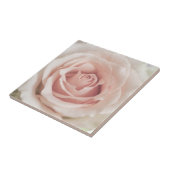 Bleek Antiek Roos Achtergrond Gepersonaliseerd  Tegeltje (Zijkant)