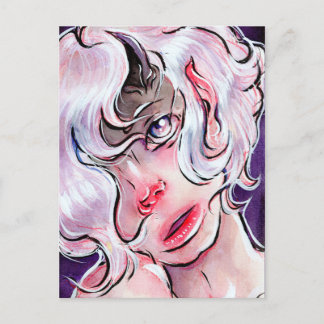 Bleek beest briefkaart