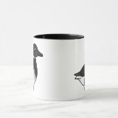 Bleek-bellied Brant Goose Mok (Midden)