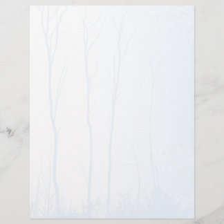 Bleek blauw boompapier