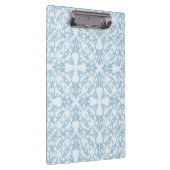 Bleek blauw Damask Klembord (Rechts)