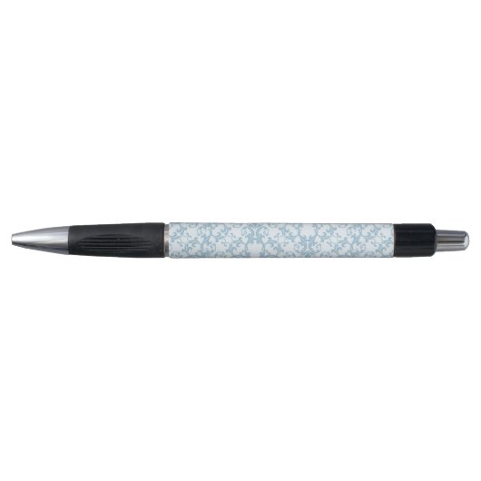 Bleek blauw Damask Pen (Voorkant)