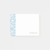 Bleek blauw Damask Post-it® Notes (Voorkant)